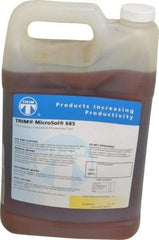 Master Fluid Solutions - Trim MicroSol 685, 1 Gal Bottle Cutting & Grinding Fluid - Semisynthetic, For Machining - Exact Industrial Supply