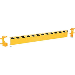 Vestil - 72' Long x 8" High, Rail System Channel Guard - 56 Lb - Exact Industrial Supply