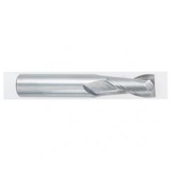 15/64 Dia. x 2-1/2 Overall Length 2-Flute Square End Solid Carbide SE End Mill-Round Shank-Center Cutting-TiALN - Exact Industrial Supply