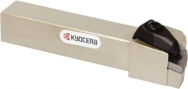 Kyocera - DWLN, Left Hand Cut, 95° Lead Angle, 3/4" Shank Height x 3/4" Shank Width, Negative Rake Indexable Turning Toolholder - 4-1/2" OAL, WN_G33, WN_M33 Insert Compatibility, Series DWLN - Exact Industrial Supply