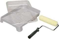 Ability One - Trim Paint Roller Kit - Includes Paint Tray, Roller Cover & Frame - Exact Industrial Supply