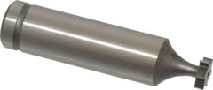 Made in USA - 5/16" Diam x 3/32" Face Width, Cobalt, 6 Teeth, Shank Connection Woodruff Keyseat Cutter - Uncoated, 2-3/32" OAL x 1/2" Shank, Straight Teeth, ANSI 302-1/2, Old Standard 207 - Exact Industrial Supply