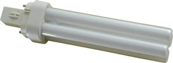 Philips - 18 Watt Fluorescent Commercial/Industrial 2 Pin Lamp - 4,100°K Color Temp, 1,250 Lumens, PLC, 10,000 hr Avg Life - Exact Industrial Supply