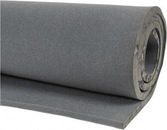 Singer Safety - 10' Long x 54" Wide, Polyester Foam Roll - Gray - Exact Industrial Supply