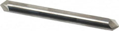 ProMax - 1/4" Diam 2 Flute Double End Solid Carbide Chamfer Mill - Exact Industrial Supply