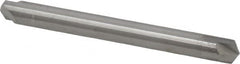 ProMax - 1/4" Diam 2 Flute Double End Solid Carbide Chamfer Mill - Exact Industrial Supply