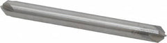 ProMax - 1/4" Diam 4 Flute Double End Solid Carbide Chamfer Mill - Exact Industrial Supply