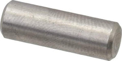 Value Collection - 1/4" Diam x 3/4" Pin Length 316 Stainless Steel Standard Dowel Pin - Bright Finish, 2 Beveled End - Exact Industrial Supply