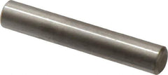 Value Collection - 1/4" Diam x 1-1/2" Pin Length 316 Stainless Steel Standard Dowel Pin - Bright Finish, 2 Beveled End - Exact Industrial Supply