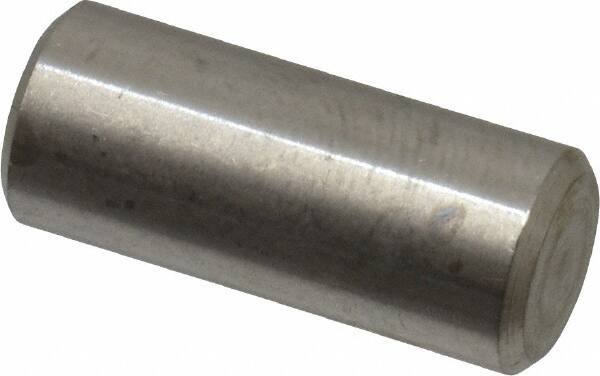 Value Collection - 5/16" Diam x 3/4" Pin Length 316 Stainless Steel Standard Dowel Pin - Bright Finish, 2 Beveled End - Exact Industrial Supply