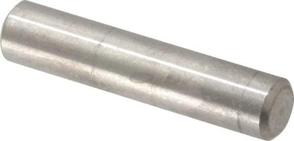 Value Collection - 5/16" Diam x 1-1/2" Pin Length 316 Stainless Steel Standard Dowel Pin - Bright Finish, 2 Beveled End - Exact Industrial Supply