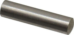 Value Collection - 6mm Diam x 24mm Pin Length 316 Stainless Steel Standard Dowel Pin - Bright Finish, 1 Rounded End - Exact Industrial Supply