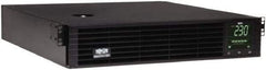 Tripp-Lite - 15 Amp, 1,500 VA, Tower & Rack Mount Line Interactive Backup Uninterruptible Power Supply - Backup 8 min with Full Load & 13 min with Half Load, 120 VAC Input & Output, 1,350 Watt Output, 1 Phases, 6 Outlets - Exact Industrial Supply