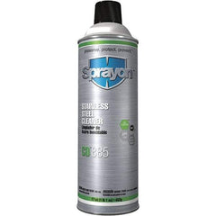 Sprayon - 14 fl oz Liquid Stainless Steel Cleaner - Odor-Free, Can Container - Exact Industrial Supply