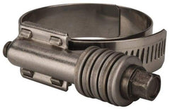 Value Collection - 1-3/4 to 2-5/8" Hose, 5/8" Wide x 0.7" Thick, Constant Torque Clamp - 1-3/4 to 2-5/8" Diam, Grade 301 & 410 Stainless Steel - Exact Industrial Supply