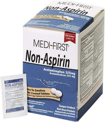 Medique - Original Flavor Medi-First Non-Aspirin Tablets - Headache & Pain Relief - Exact Industrial Supply