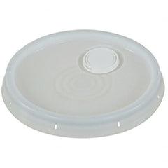 Vestil - Tote & Storage Container Lids For Use With: 3-1/2, 5 & 6 Gallon Pails Width (Decimal Inch): 12.500 - Exact Industrial Supply