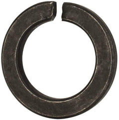 Value Collection - M30, 30.5mm ID, 48.2mm OD, 6mm Thick Split Lock Washer - Grade 8 Spring Steel, Uncoated, 30.5mm Min ID, 31.7mm Max ID - Exact Industrial Supply