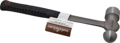Paramount - 2 Lb Head Ball Pein Hammer - Steel Handle with Grip, 14-1/2" OAL - Exact Industrial Supply