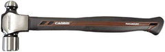 Paramount - 1 Lb Head Ball Pein Hammer - Carbon Fiber Handle, 13-1/4" OAL - Exact Industrial Supply