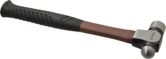 Paramount - 1 Lb Head Ball Pein Hammer - Fiberglass Handle, 12-7/8" OAL - Exact Industrial Supply