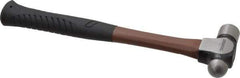 Paramount - 1/2 Lb Head Ball Pein Hammer - Fiberglass Handle, 11" OAL - Exact Industrial Supply