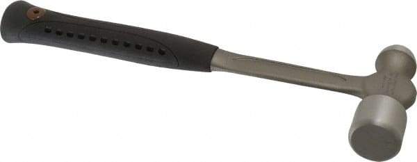 Paramount - 1-1/2 Lb Head Ball Pein Hammer - Steel Handle with Grip, 13-3/4" OAL - Exact Industrial Supply