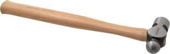 Paramount - 3/4 Lb Head Ball Pein Hammer - Wood Handle, 12-3/4" OAL - Exact Industrial Supply