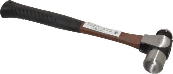 Paramount - 3/4 Lb Head Ball Pein Hammer - Fiberglass Handle, 11-1/8" OAL - Exact Industrial Supply