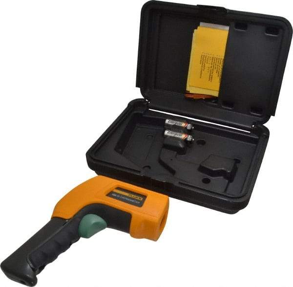 Fluke - -40 to 650°C (-40 to 1202°F) Infrared Thermometer - 30:1 Distance to Spot Ratio - Exact Industrial Supply