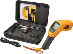 Fluke - -40 to 800°C (-40 to 1472°F) Infrared Thermometer - 50:1 Distance to Spot Ratio - Exact Industrial Supply