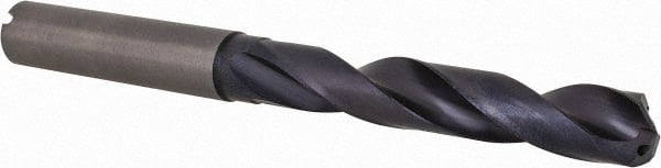 Jobber Length Drill Bit: 0.3906″ Dia, 140 °, Solid Carbide nano-A Finish, 4.0551″ OAL, Right Hand Cut, Spiral Flute, Straight-Cylindrical Shank, Series 8511