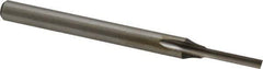 Onsrud - 1/8" Diam, 1/4" Shank Diam, 5/8" Length of Cut, 1 Flute Single Edge Straight Router Bit - 3-1/4" Overall Length, Right Hand Cut, High Speed Steel - Exact Industrial Supply