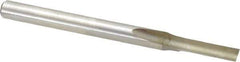 Onsrud - 3/16" Diam, 1/4" Shank Diam, 3/4" Length of Cut, 1 Flute Single Edge Straight Router Bit - 3-1/4" Overall Length, Right Hand Cut, High Speed Steel - Exact Industrial Supply