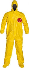 Dupont - Coveralls - Storm Flap & Zipper Closure - Exact Industrial Supply