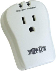 Tripp-Lite - 1 Outlets, 120 VAC15 Amps, Power Outlet Strip - Floor, Keyhole Mount, 5-15 NEMA Configuration, 3.07" Strip - Exact Industrial Supply