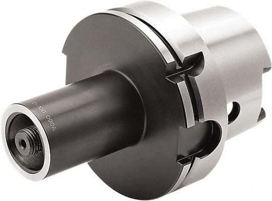Seco - C5 System Size, HSK63A Taper, Modular Tool Holding System Adapter - 3.54" Projection, Through Coolant - Exact Industrial Supply
