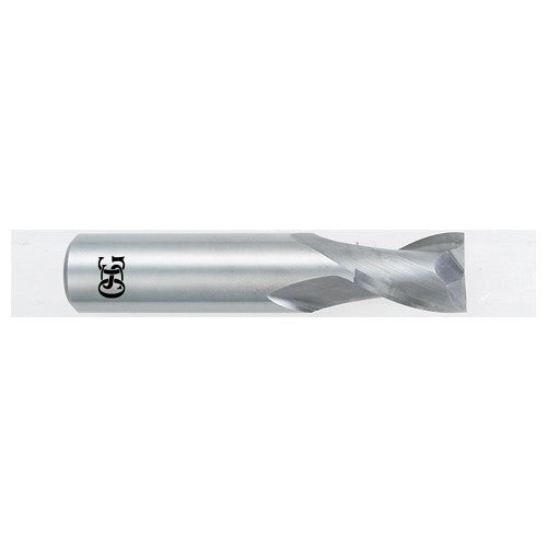 5/8″ Dia. × 5/8″ Shank × 3/4″ DOC × 3″ OAL, Carbide, Uncoated, 2 Flute, Solid End Mill