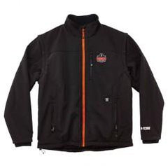 6490J M BLK OUTER HEATED JACKET - Exact Industrial Supply
