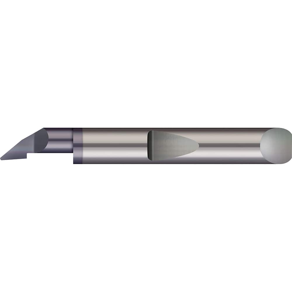 Micro 100 - 0.06" Min Bore Diam, 0.4" Max Bore Depth, 0.005" Radius Profiling Tool - Exact Industrial Supply