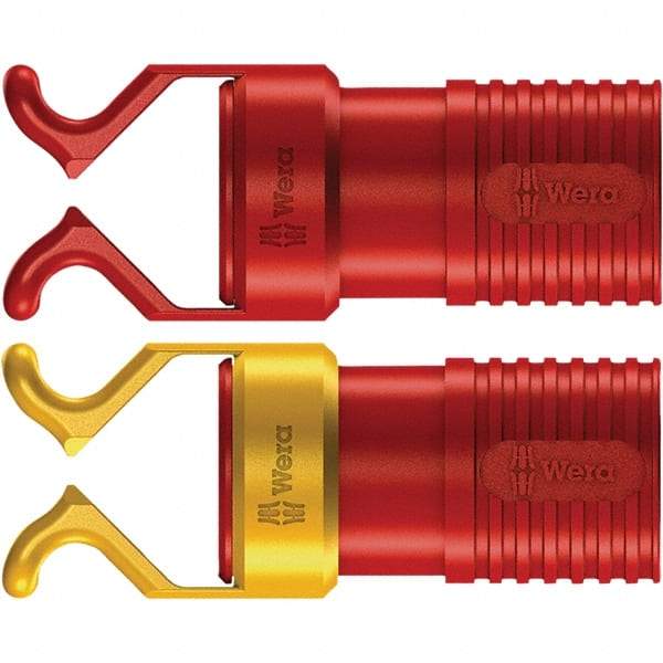 Wera - Screwdriver Extensions Type: Screw Gripper Set For Use With: 4.5 - 6mm, 6 - 8.5mm Round & Hexagon Blades - Exact Industrial Supply