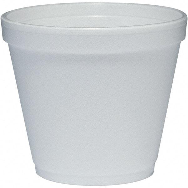 DART - Foam Food Containers, Foam, 8 oz - White - Exact Industrial Supply