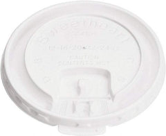 Solo - Cup Lids for 10 oz Cups - White - Exact Industrial Supply