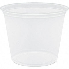 DART - 5-1/2 oz Portion Cups - Translucent - Exact Industrial Supply