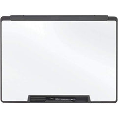 Quartet - 18" High x 24" Wide Dry Erase - Melamine, Includes Dry-Erase Marker & Mounting Kit - Exact Industrial Supply