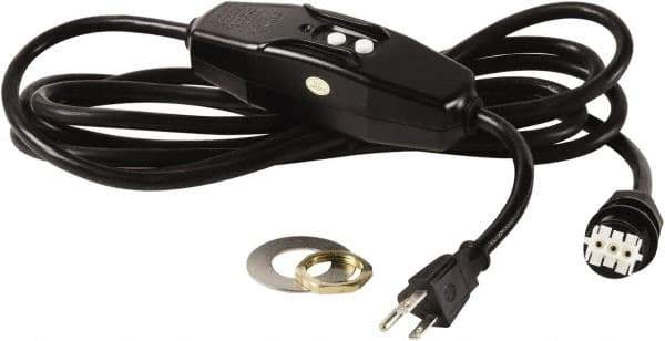 PortaCool - 12" Long, Evaporative Cooler Power Cord - For Use with PortaCool Jetstream Models - Exact Industrial Supply