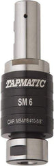 Tapmatic - 5/8" Straight Shank Diam Tension & Compression Tapping Chuck - #0 to 1/4" Tap Capacity, 1-1/2" Projection - Exact Industrial Supply
