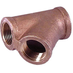 Merit Brass - Brass & Chrome Pipe Fittings Type: 45 Degree Y-Branch Fitting Size: 1 - Exact Industrial Supply
