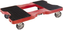 Snap-Loc - 1,500 Lb Capacity Polyethylene Dolly - 32" Long x 20-1/2" Wide x 7" High - Exact Industrial Supply