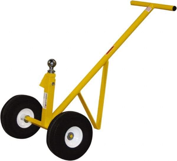 Snap-Loc - 500 Lb Capacity 46" OAH Hand Truck - Loop Handle, Steel, Pneumatic Wheels - Exact Industrial Supply